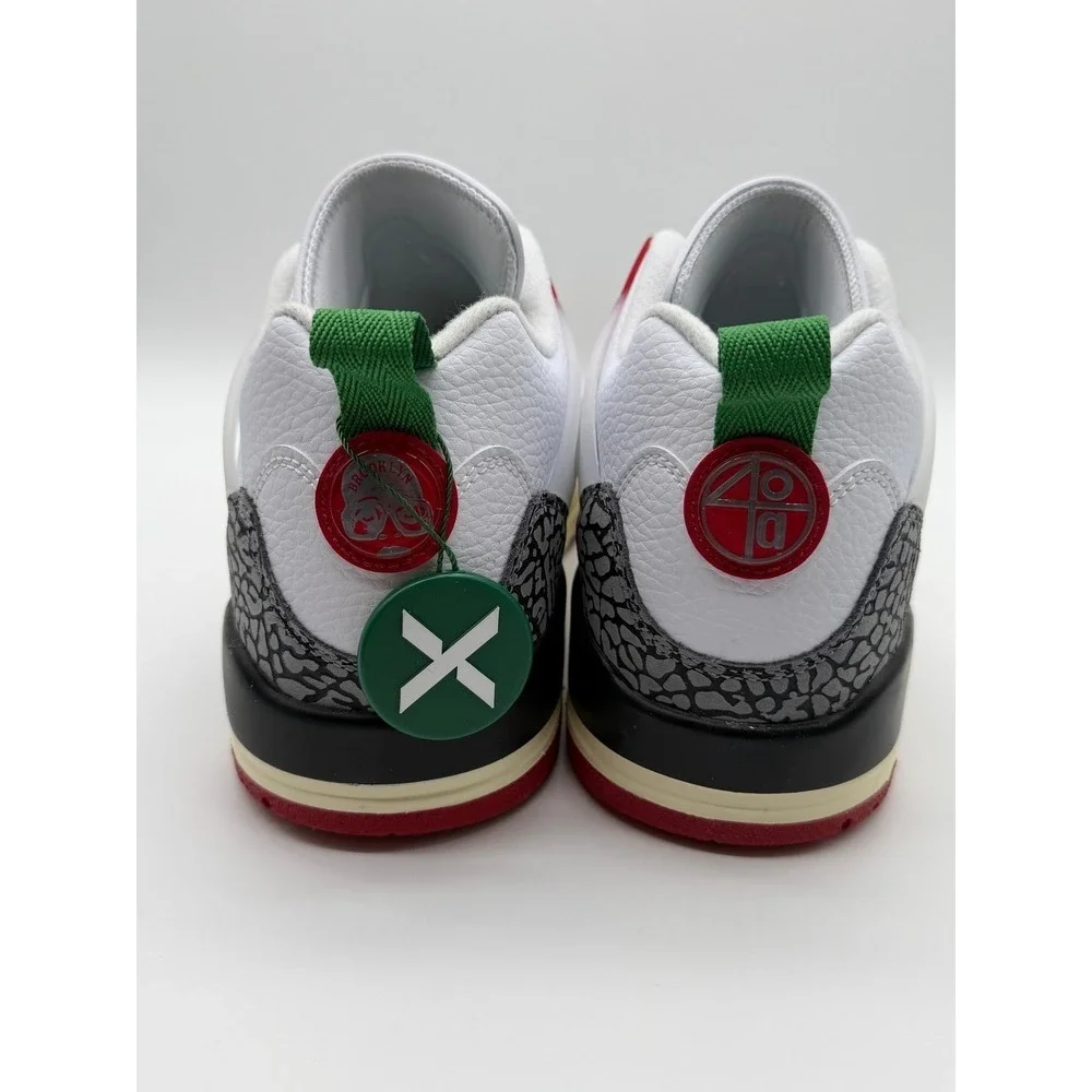 Nike Air‎ Jordan Men's Size 11 Spizike Low SE White Black Varsity Red New 0014
